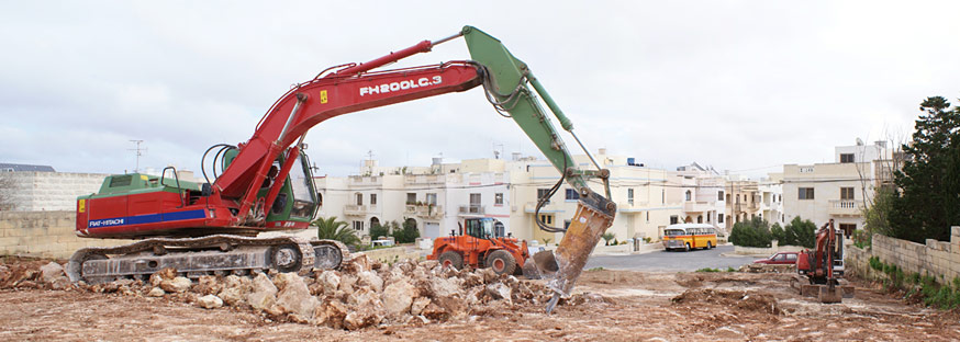 Francis Portelli - Excavation & demolition work in Malta